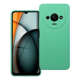 Чохол для Xiaomi Redmi A3 4G Silicone 2mm (camera protection) м'ятний