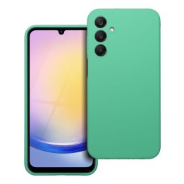 Чехол для Samsung A25 5G Silicone 2mm (camera protection) мятный