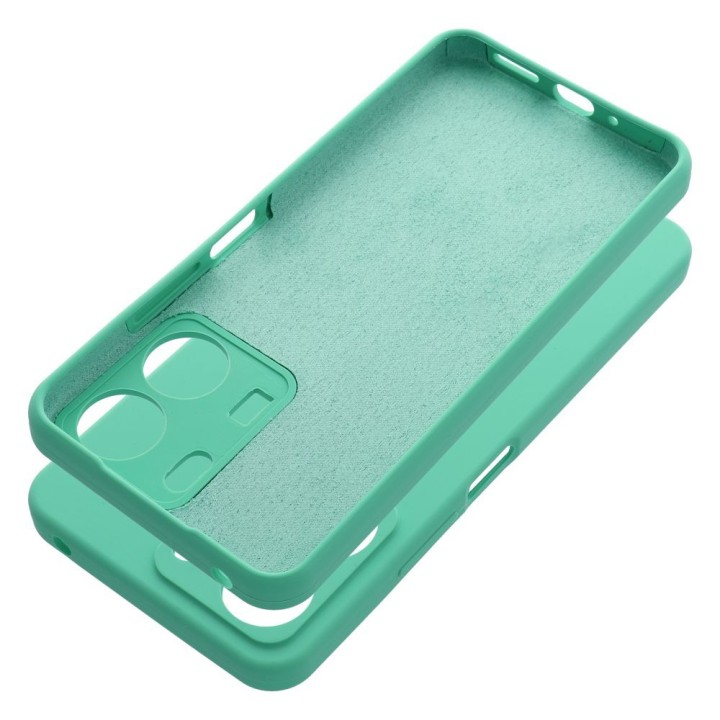 Case for Xiaomi Redmi 13C Silicone 2mm (camera protection) mint