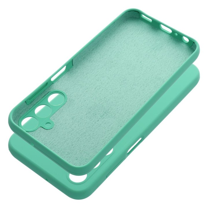 Case for Samsung A25 5G Silicone 2mm (camera protection) mint