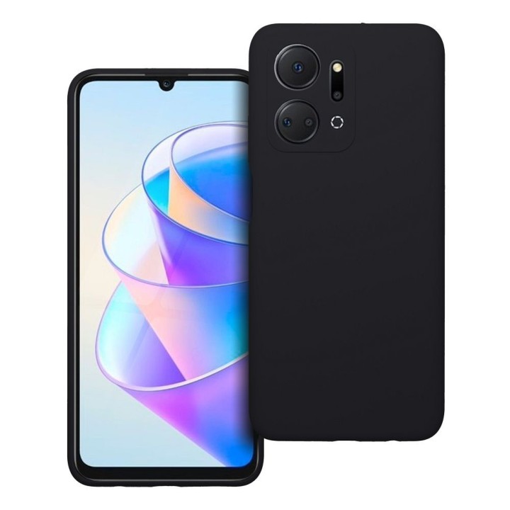 Чехол для Honor X7A Silicone 2mm (camera protection) черный