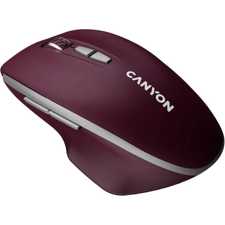 Mouse wireless BT 1600 dpi CANYON MW-21 red