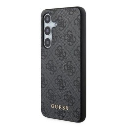 GUESS case for SAMSUNG A35 GUOHCSA35G4GFGR (PU 4G Classic Metal Logo) black