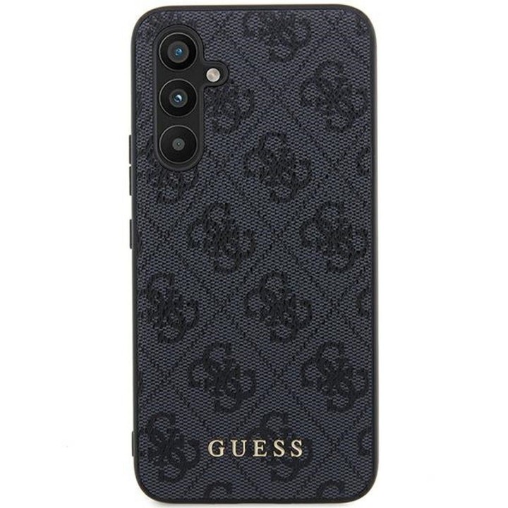 GUESS чохол для SAMSUNG A35 GUOHCSA35G4GFGR (PU 4G Classic Метал Логотип) чорний