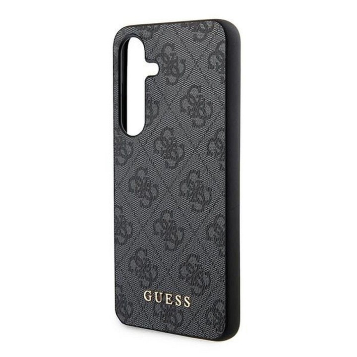GUESS чехол для SAMSUNG A35 GUOHCSA35G4GFGR (PU 4G Classic Metal Logo) черный