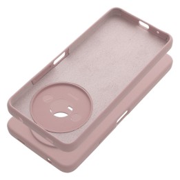 Чехол для Xiaomi Redmi A3 4G Silicone 2mm (camera protection) пудрово-розовый