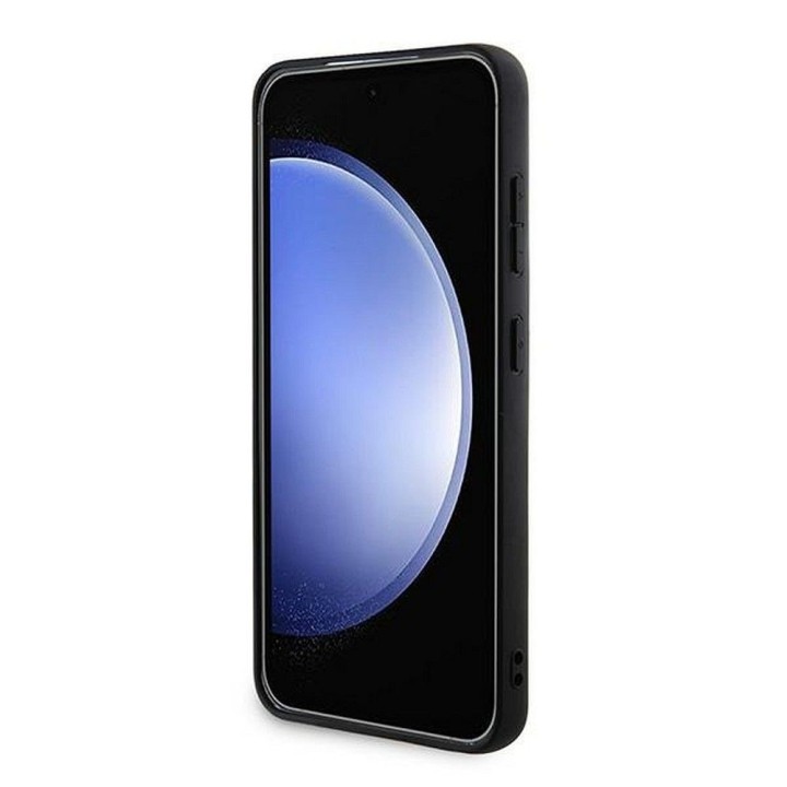 GUESS чехол для SAMSUNG A35 GUOHCSA35G4GFGR (PU 4G Classic Metal Logo) черный