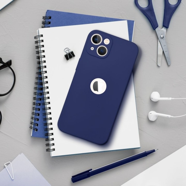Чехол для iPhone 13 PRO Soft темно-синий
