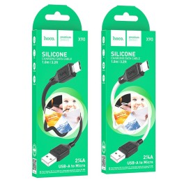 Кабель USB A для Micro USB Hoco 2,4A 1 m X90 белый