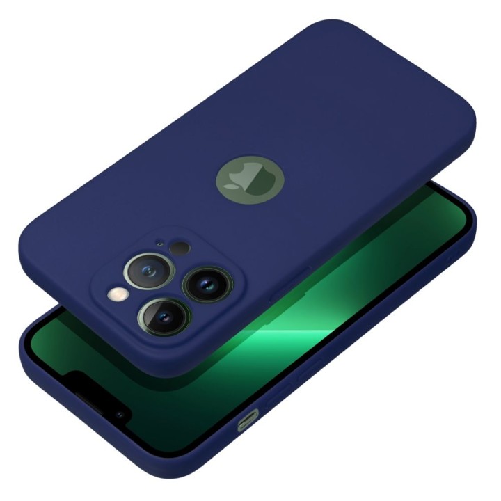 Чехол для iPhone 13 PRO Soft темно-синий