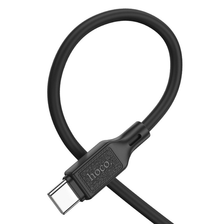 Кабель USB-A – USB-C Hoco 3A 1 m X90 черный