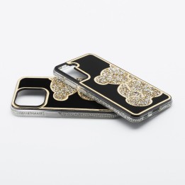 Etui na Samsung A55 5G Teddy Bear złote