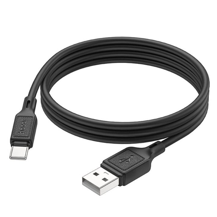 Cable USB A to USB C Hoco 3A 1 m X90 black