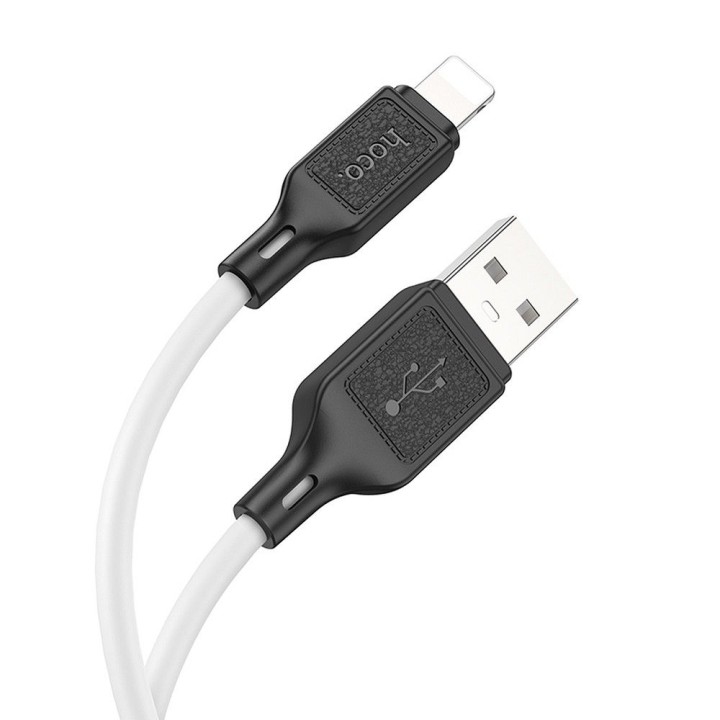 Кабель USB A для Lightning Hoco 2,4A 1 m X90 білий
