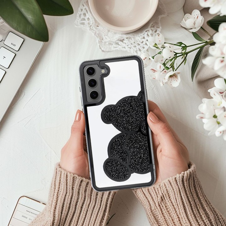 Чехол для Samsung A15 4G / A15 5G Teddy Bear черный