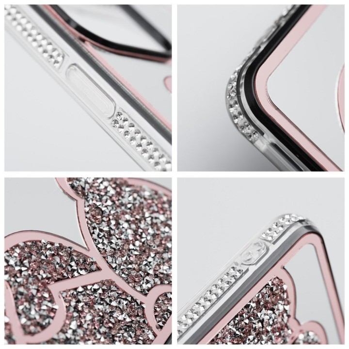 Case for iPhone 14 Teddy Bear pink