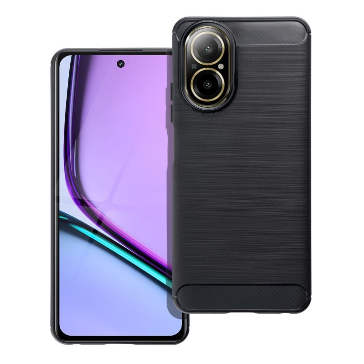 Чехол для Realme C67 Carbon черный
