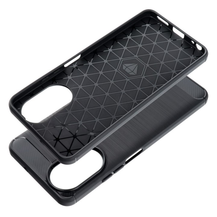 Etui na Realme C67 Carbon czarne