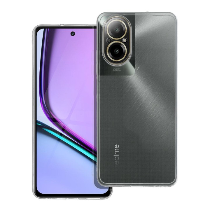Case for Realme C67 Clear Case 2 mm (camera protection) transparent