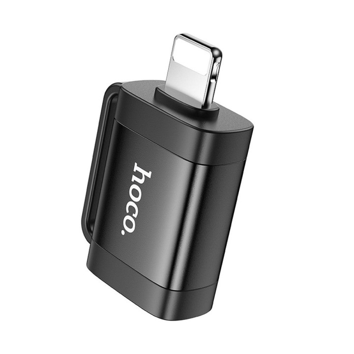 OTG adapter Lightning to USB A Hoco UA31A black