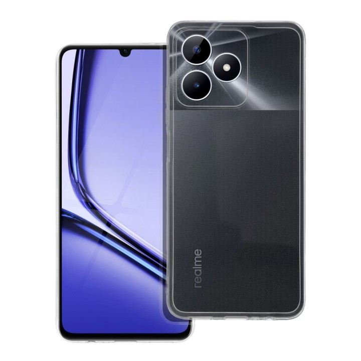 Чехол для Realme NOTE 50 Clear Case 2 mm (camera protection) прозрачный