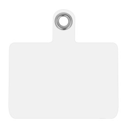 Plastic insert for phone lanyard / medium-soft - transparent