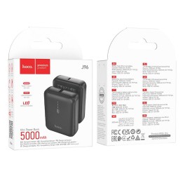 Повербанк Hoco 5000 mAh 2A J96 чорний