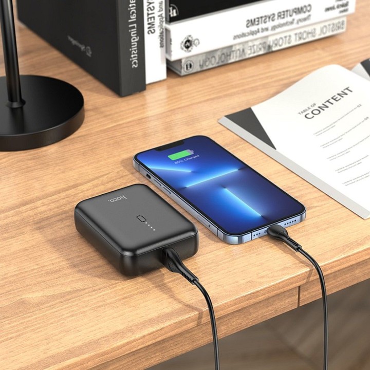 Повербанк Hoco 5000 mAh 2A J96 черный