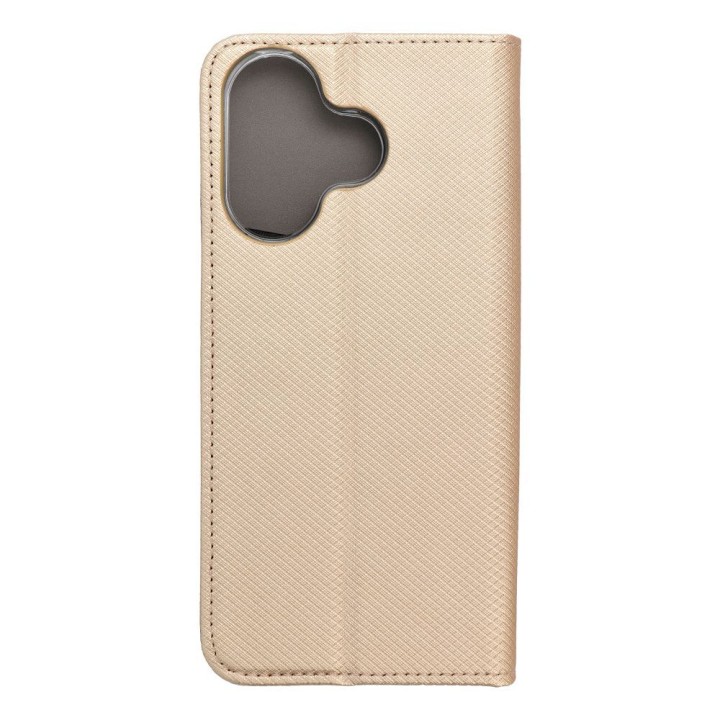 Etui z klapką na Xiaomi Redmi 13 4G Smart Case Book złote