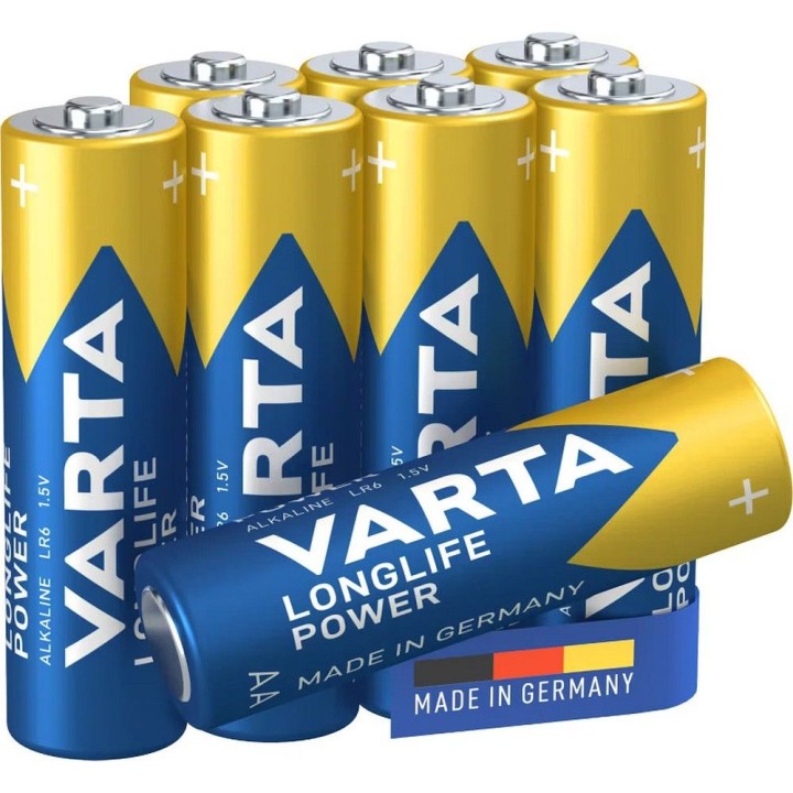 VARTA акумулятор лужна R6 (AA) Longlife Power 8 шт.