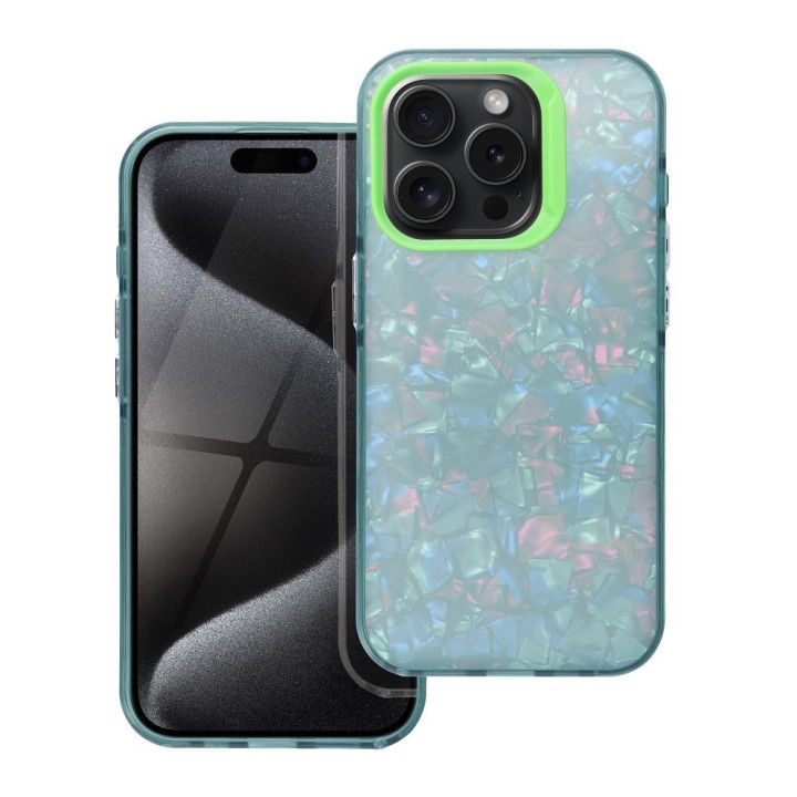 Чохол для iPhone 14 PRO Tutti Frutti зелений