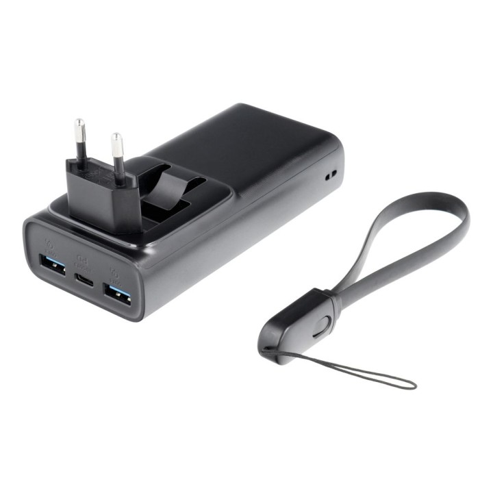 Повербанк Veger ACE100 (W1146) PD QC3.0 20W 10000 mAh черный 0INT