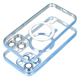 Case for iPhone 16 PRO Electro Mag Cover MagSafe compatible blue