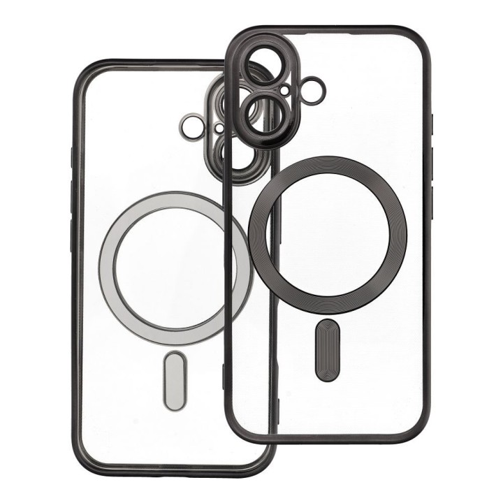 Etui na iPhone 16 Electro Mag Cover zgodne z MagSafe czarne