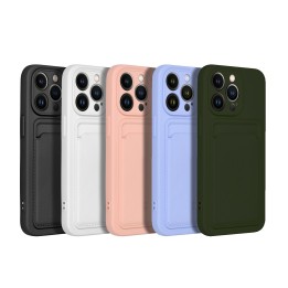 Etui na iPhone 16 PLUS Card Case białe