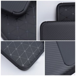 Чехол для iPhone 16 PRO MAX Carbon Premium черный