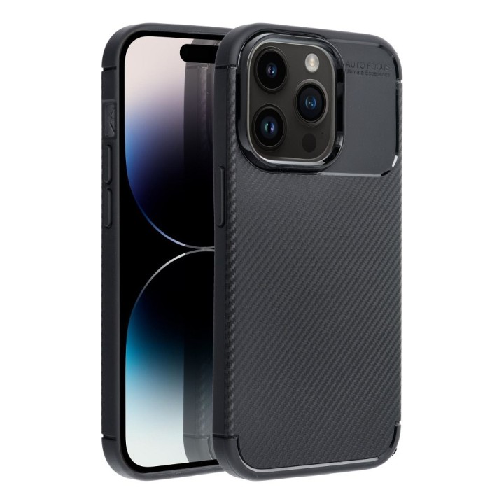 Case for iPhone 16 PRO MAX Carbon Premium black