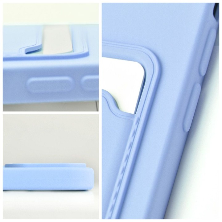 Чохол для iPhone 16 PLUS Card Case фіолетовий