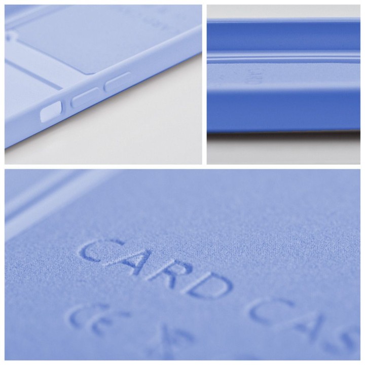 Чохол для iPhone 16 PLUS Card Case фіолетовий