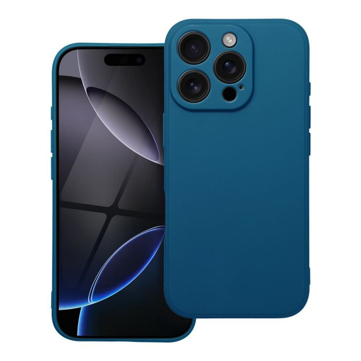 Чехол для iPhone 16 PRO Matt синий