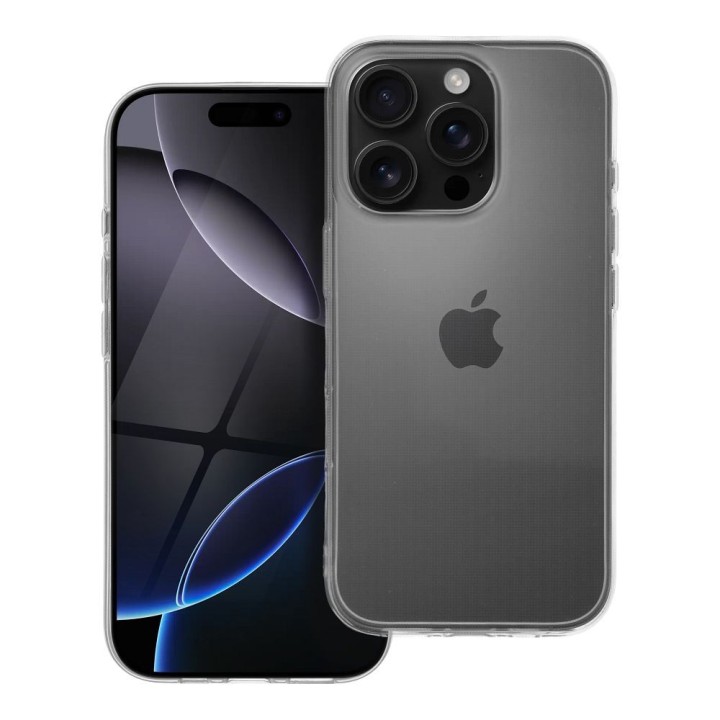 Чохол для iPhone 16 PRO Clear Case 2 mm Box прозорий