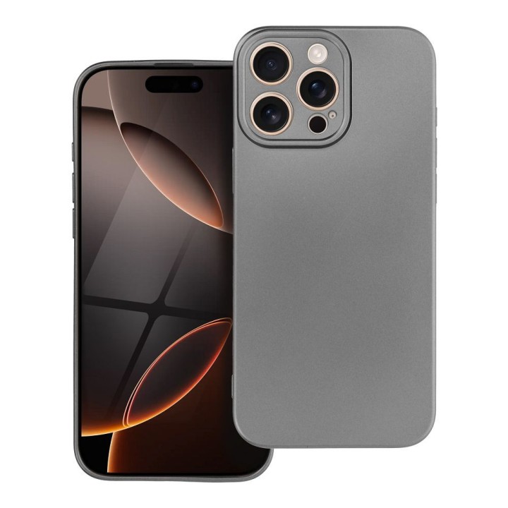 Etui na iPhone 16 PRO MAX Metallic szare