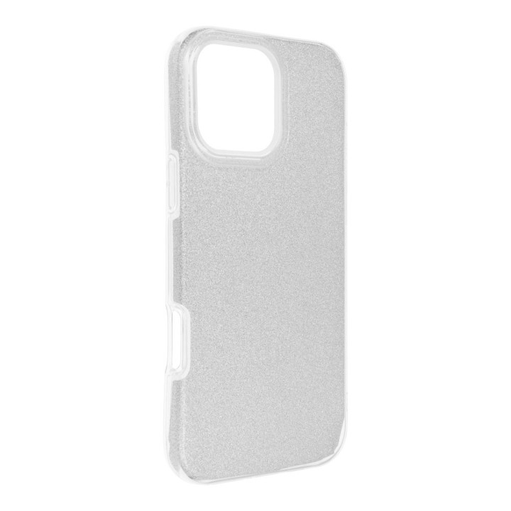 Чехол для iPhone 16 PRO MAX Shining серебристый