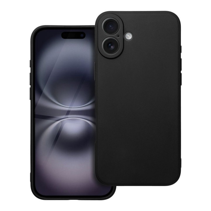 Case for iPhone 16 PLUS Matt black
