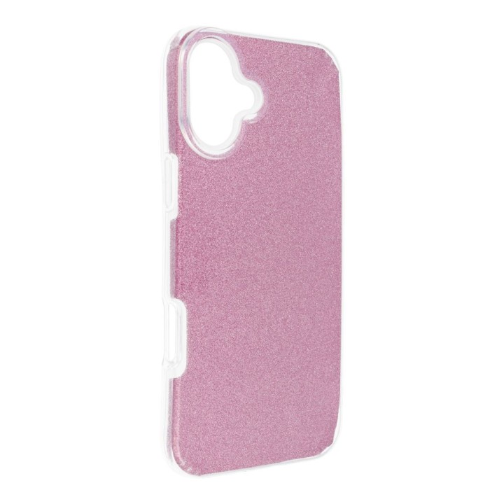 Case for iPhone 16 PLUS Shining pink