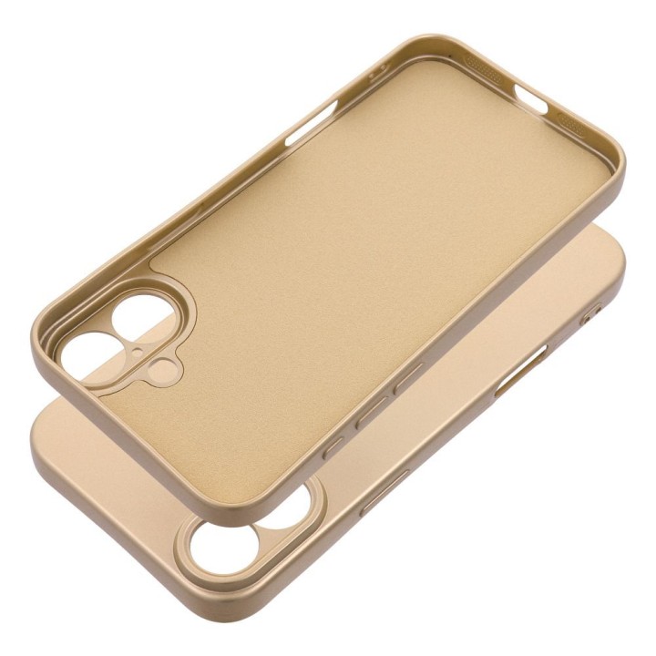 Etui na iPhone 16 PLUS Metallic złote