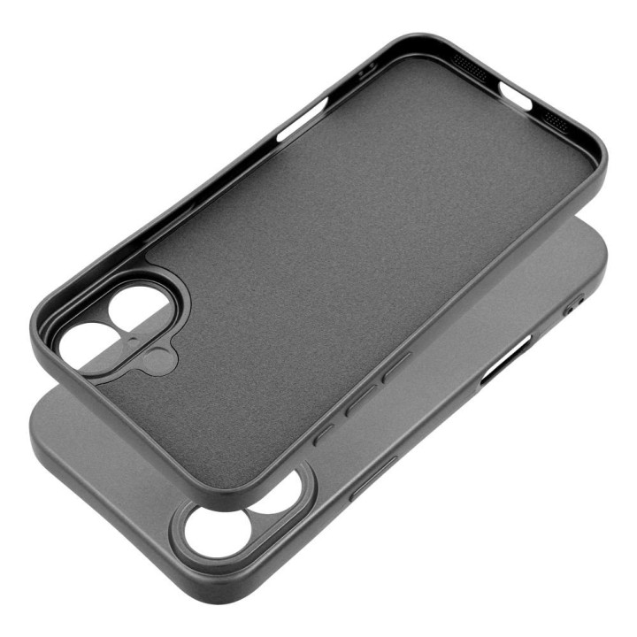 Case for iPhone 16 PLUS Metallic grey