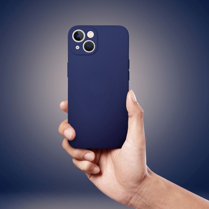 Чохол для iPhone 16 Soft темно-синій
