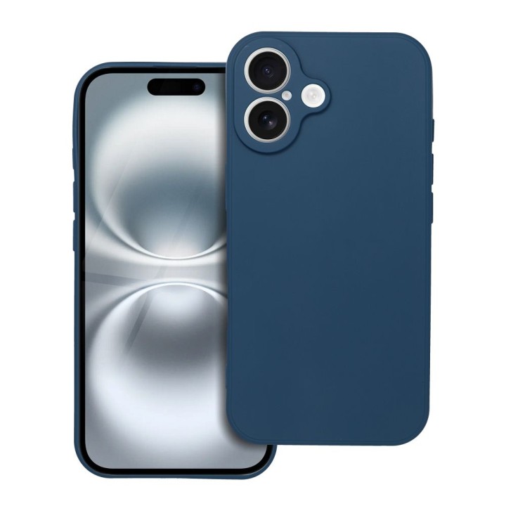 Чехол для iPhone 16 Soft темно-синий
