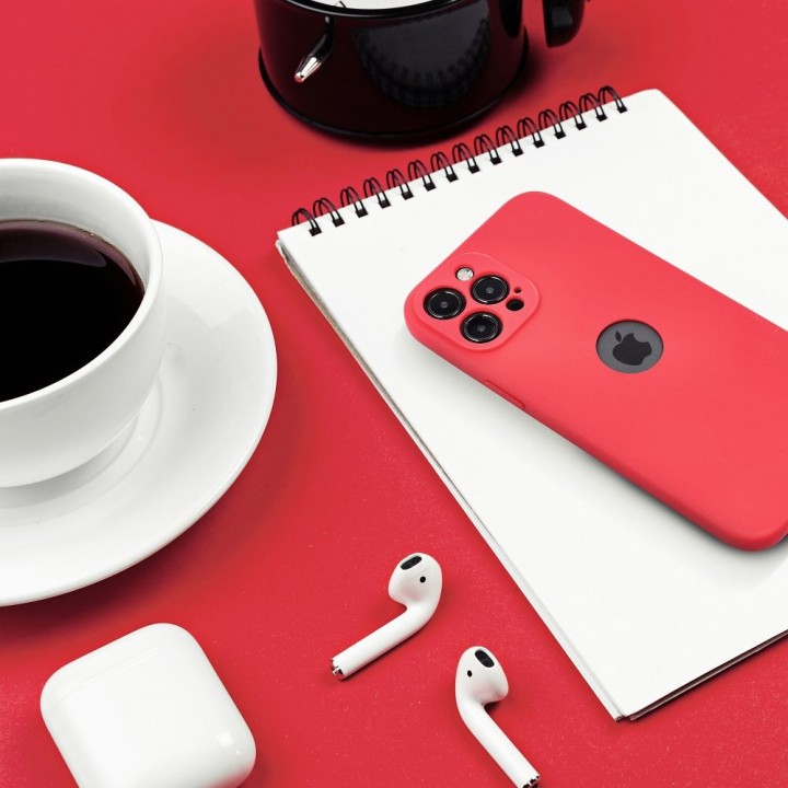 Case for iPhone 16 Soft red
